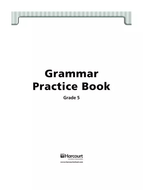 Grammar Practice Book - Alton School District