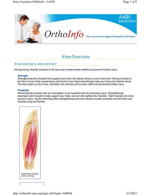  Knee Exercises