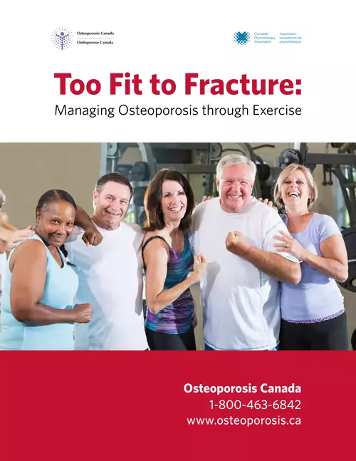 Too Fit to Fracture: - Managing Osteoporosis through Exercise