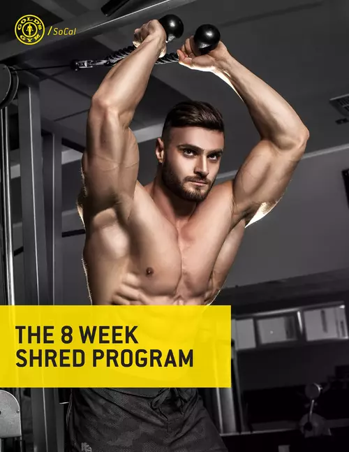 THE 8 WEEK SHRED PROGRAM - HubSpot